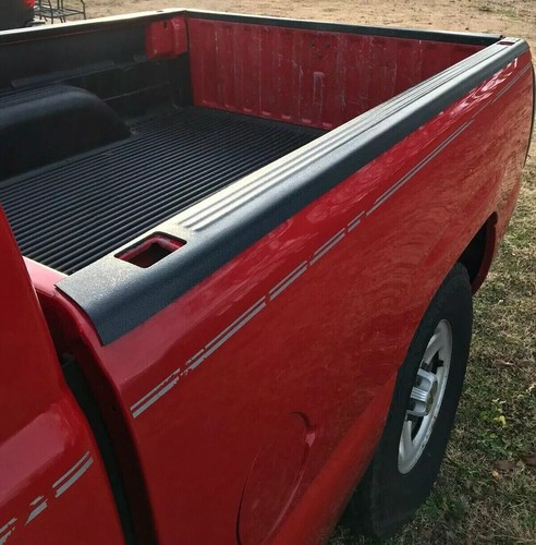 Bed Rail Caps Side Covers For 1999-2006 Chevy GMC Silverado Sierra 6'6" 72-01151 - Picture 5 of 12