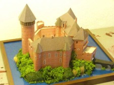 Kartonmodell Burg Linn 1:150 RAWOcut