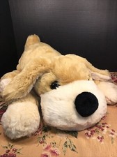 VGUC- Vintage-22  FAO Schwarz Patrick The Pup Plush Stuffed Dog Puppy