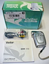 Vivitar DVR 510 Digital Video Recorder Camcorder SILVER in box