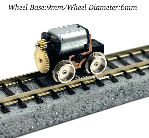 N/HOn30/HOe/009/On18/O9 Narrow Gauge Locomotive Power Drive Chassis 9mm/6mm H0e - Picture 7 of 12
