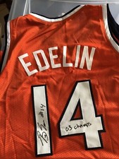 SYRACUSE ORANGE- BILLY EDELIN SIGNED AUTOGRAPH JERSEY 2003 CHAMPS GuaranTpa