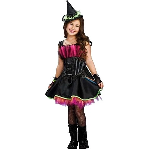 Vestido de poliéster Rubie's Bruja disfraces para Niñas