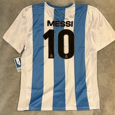 Argentina 2025 Messi #10 Soccer Jersey Size Med NEW 