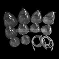 60-120ml Plastic Breast Enhance Breast Cups For Vacuum Breast Therapy Machine