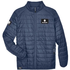 Factory Effex Suzuki Puffer Jacket - Navy, Large 28-85414
