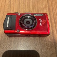 Olympus Tough F20 Red Compact Digital Camera Tested Working Seller Japan