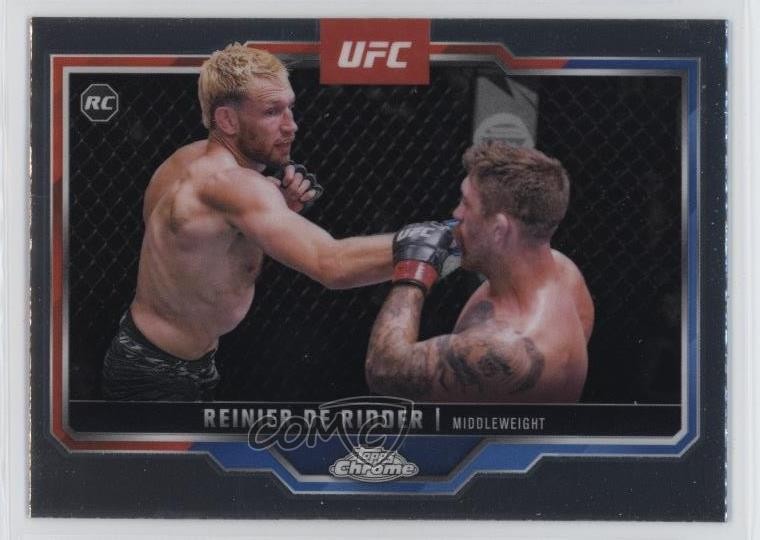 2025 Topps Chrome UFC Reinier de Ridder #185 1d2q