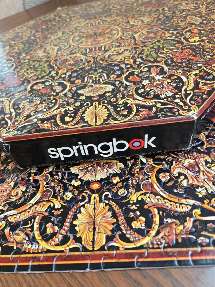 Vintage 1967 Springbok OKTA Jigsaw Puzzle Florence Italy COMPLETE COMPLETE - Image 2 of 4