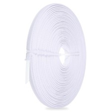 12 Yards Boning 12mm White Polyester Cotton Covered Bonings Roll white