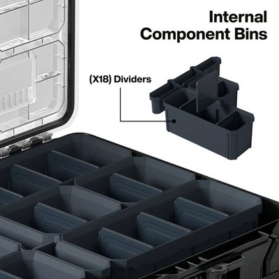 Klein Tools 548BLKSTK MODbox Blackout 3-Piece Set 548BLKSTK