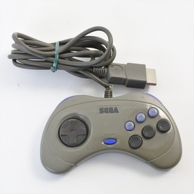 Sega Saturn GREY Official Controller HSS-0101 Control Pad Working Tested 2601