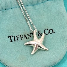 Collana catena stella marina originale TIFFANY & Co. in argento sterling 925 ...