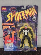 Toybiz 1994 Spider-Man serie animada mandíbula masticando veneno figura * ¡NUEVO EN CAJA!