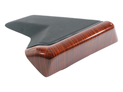 #ad Telephone console leather zebrano real wood for Mercedes W124 dashboard $328.90