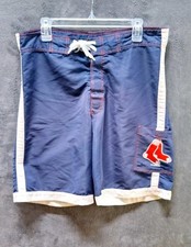Boston Redsox Men's M Swim trunks Blue Red White MLB