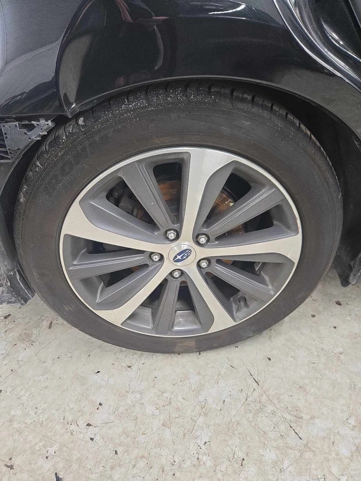 Used Wheel fits: 2015 Subaru Legacy 18x7-1/2 alloy Sedan Grade A - Image 2 of 4