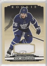 2022 Upper Deck Parkhurst Champions Rookies Jersey Nicholas Abruzzese Nick 10nw
