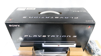 New Sony PlayStation 3 PS3 CECHA00 60GB First Black Model Console