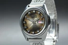 [Exc+5] Vintage Seiko 5 Actus SS 6106-7490 kanji Automatic Mens Watch From JAPAN