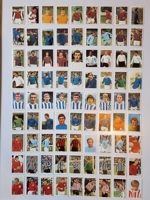 Briefmarken FKS 1970/71 Die wunderbare Welt der Fußballstars (01-420) - UNBENUTZT