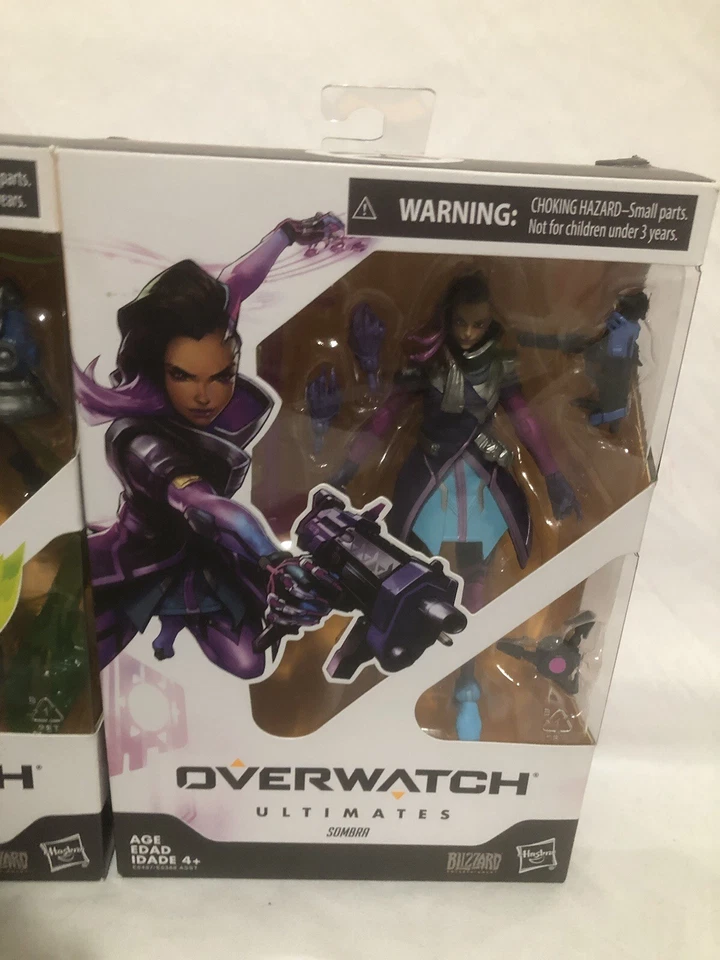 Lote de 3 figuras de acción Overwatch Ultimates Lucio, Sombra, Tracer NUEVO Foto 4 de 4