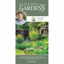Carousel Calendars Beautiful Gardens Alan Titchmarsh Slim Diary 2025 (PFP) Book