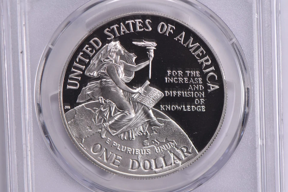 PR70 DCAM 1996-P Smithsonian Commemorative $1 PCGS Blue Lbl *9959 - Image 4 of 4