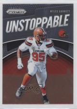 2019 Panini Prizm Unstoppable Myles Garrett #UN-MG a0s