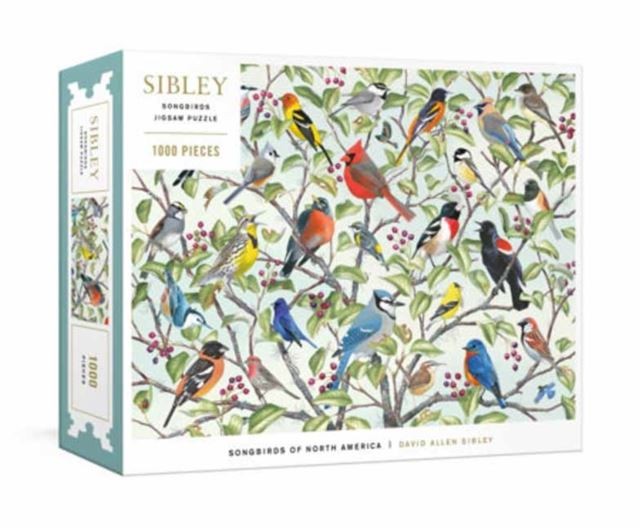 Sibley Songbirds Jigsaw Puzzle: 1000 Pieces by David Allen Sibley