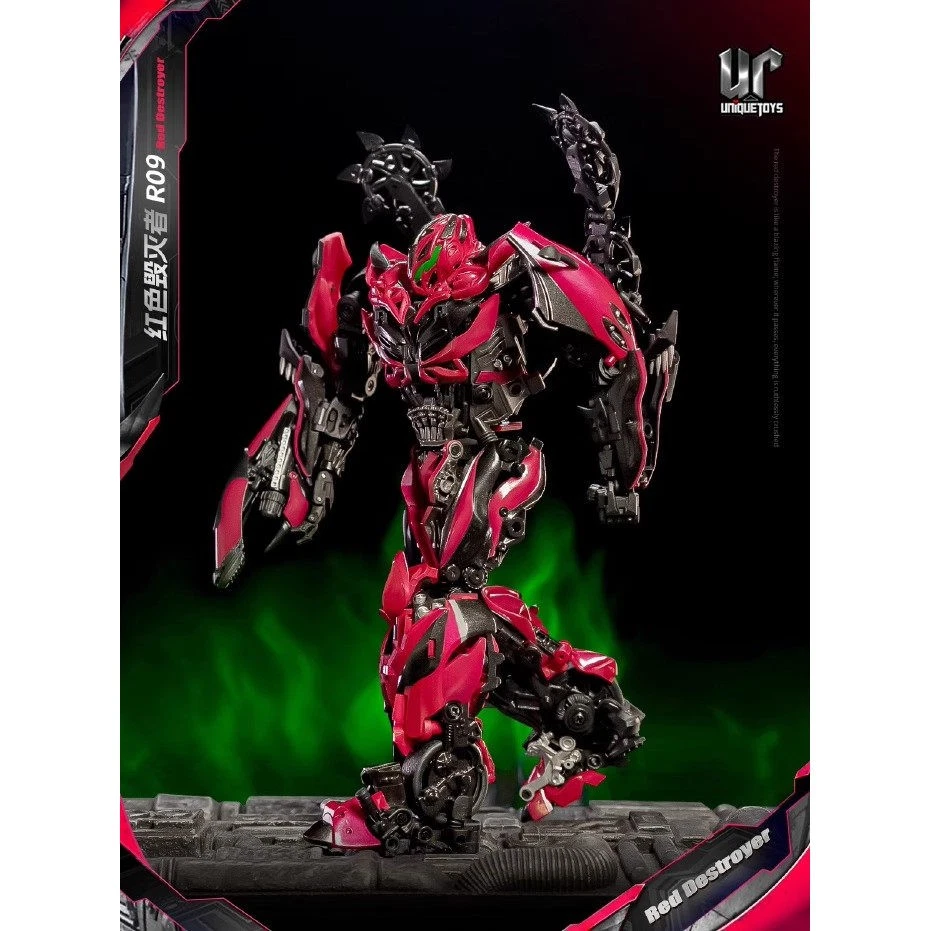 New Unique Toys UT-R09 Red Destroyer Transfomable Toy Xmas Gift instock - Image 2 of 4