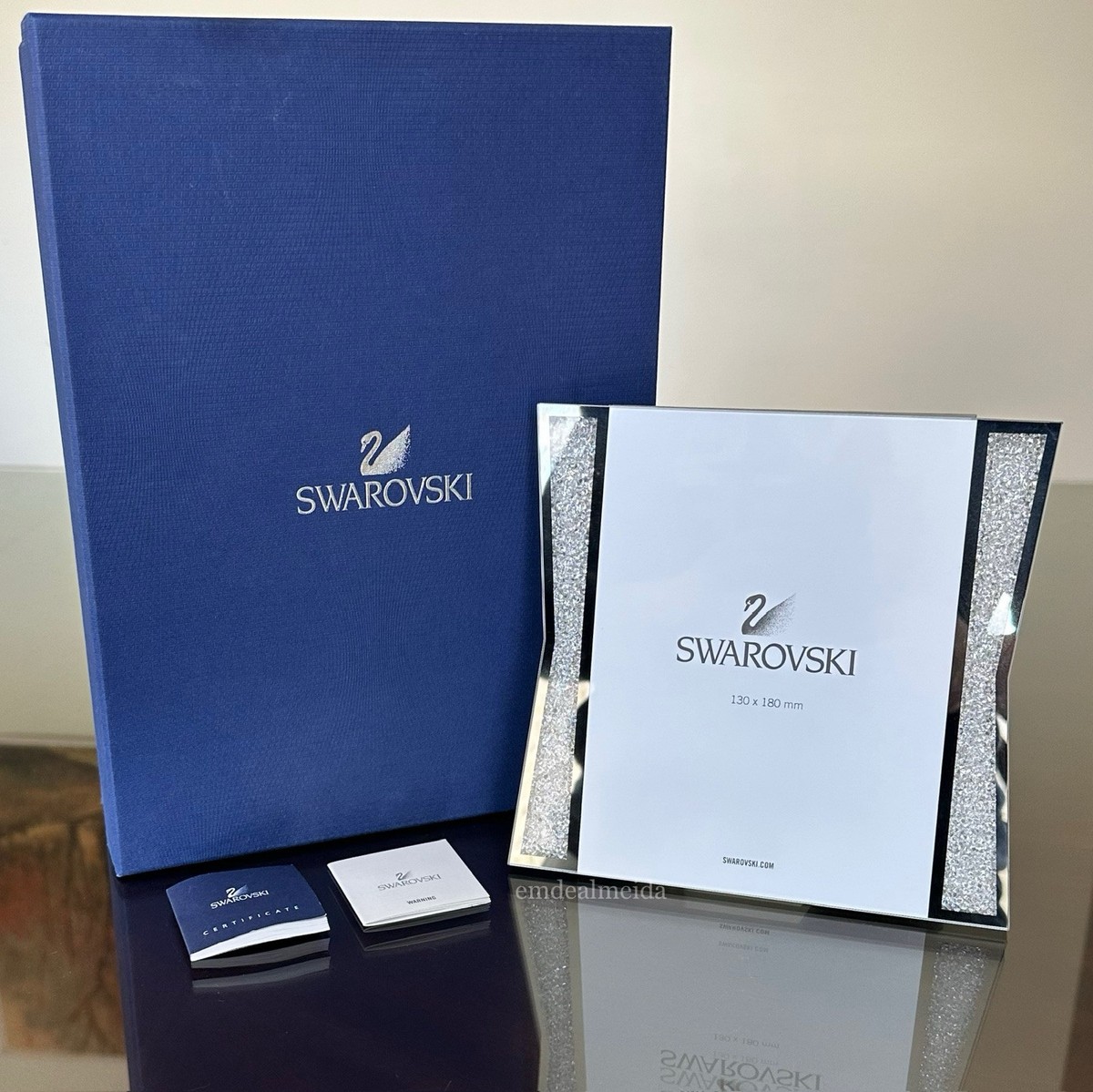 Swarovski Crystal Modern Starlet Large Crystalline Picture Frame