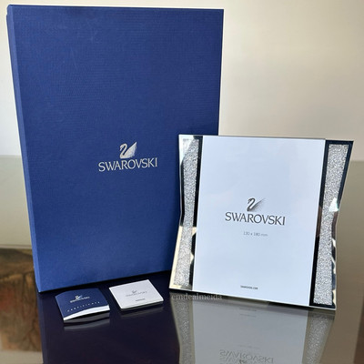 Swarovski Crystal Modern Starlet Large Crystalline Picture Frame