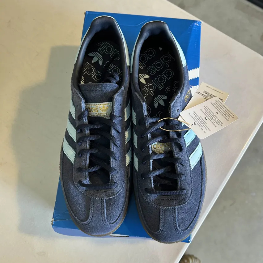 adidas handball spezial Navyネイビー 24cm Size 7 - adidas Handball Spezial Collegiate Navy Clear Sky