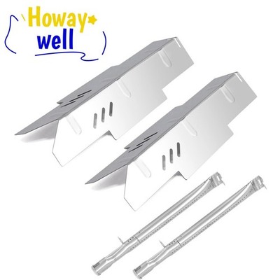 Stainless Steel Grill Heat Plate Shields, Burner Tubes for Dynaglo DGF350CSP