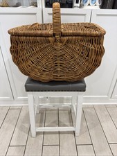 Huge Picnic Basket - Woven Wicker Rattan Storage 