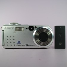 Sony Digital Camera Cybershot DSC-P5 3.2MP Silver Tested