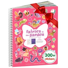 Fairy Garden Toddler Sticker Book 300+ Stickers, Scenes  Coloring Pages
