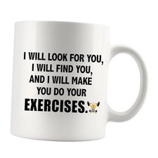 I Will Make You Do Exercises Physical Therapist Gifts Chiropractor Son