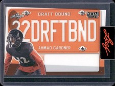 🔥Sauce Gardner 2022 Leaf Metal Draft Orange Pre-Production Proof 1/1 (RC)🔥