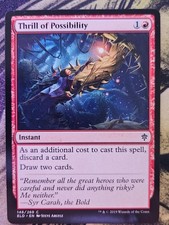 Thrill of Possibility 146 Common Throne of Eldraine Magic: The Gathering LP