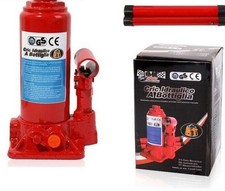 Cric bottiglia auto Sollevatore Manuale 6 T Tonnellate  Ruote KG 6000 crick crik