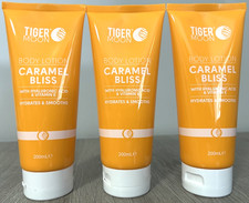 3 X TIGER MOON CARAMEL BLISS BODY LOTION WITH HYALURONIC ACID & VITAMIN E 200ML