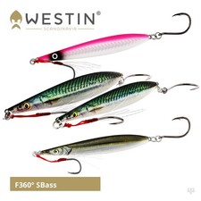 Westin F360 SBass Lures - Bass Pollock Wrasse Cod Sea Trout Salmon Shore Fishing