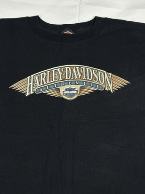 Harley Davidson Shirt Mens XL Black Frederick Maryland 2005 Vintage Y2K