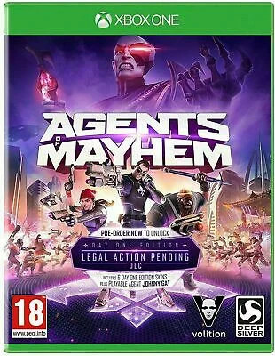 Agents Of Mayhem Day One Edition Xbox One Includes 6 Day One Edition Skins