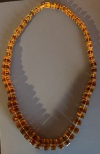 Collana vintage In Ambra Baltica