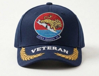 Customized Name Embroidered Hat Us Naval Attack Squadron 15 Va-15, Veteran Cap