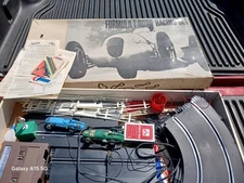 1/32 VIP R-1 RACEWAY 2 LOTUS slot car set VINTAGE COMPLETE HARD TO FIND