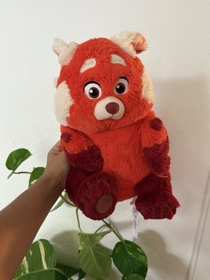 Disney Store Official Pixar LG 18'' Turning Red Mei Panda Plush Toy Stuff Animal